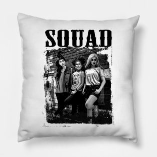 sander squad Pillow