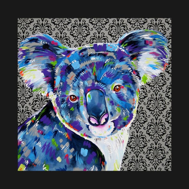 Cuthbert - Modern Koala Painting by EveiArt