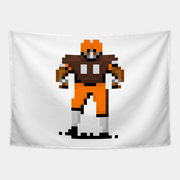 16-Bit Football - Bowling Green Tapestry by The Pixel League