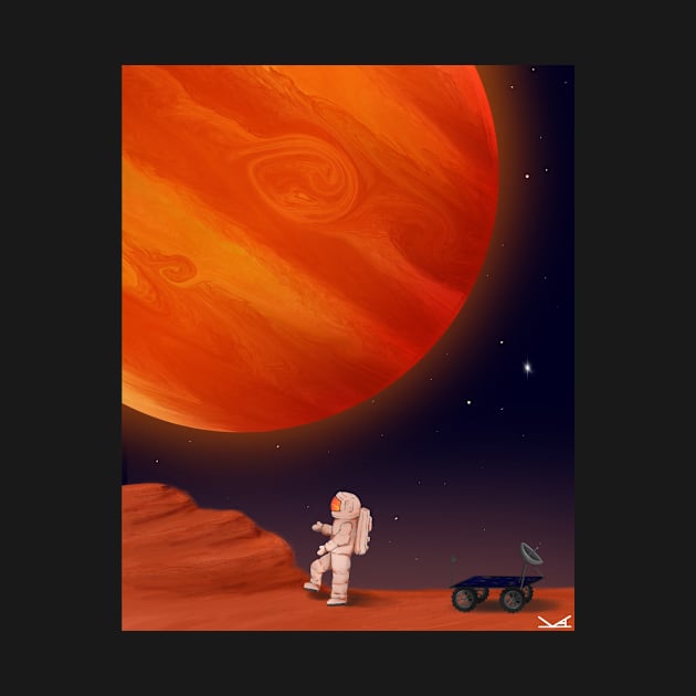 Red Planet Astroexplorer by FernheartDesign