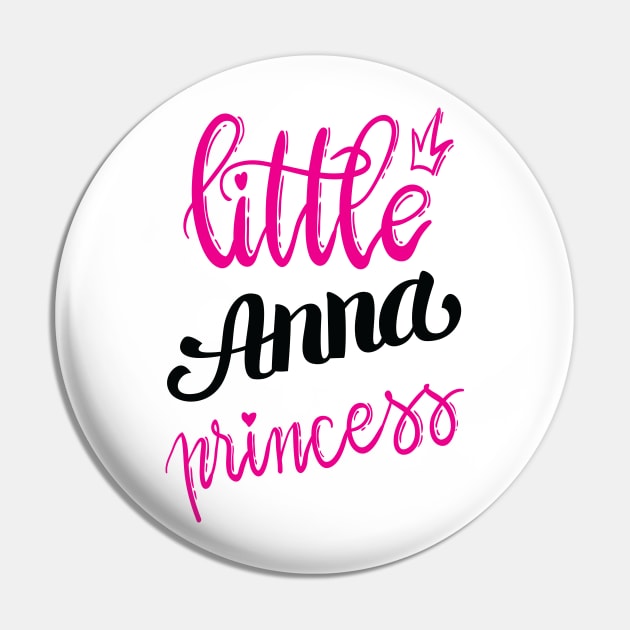 Little Anna Princess Pin by ProjectX23Red