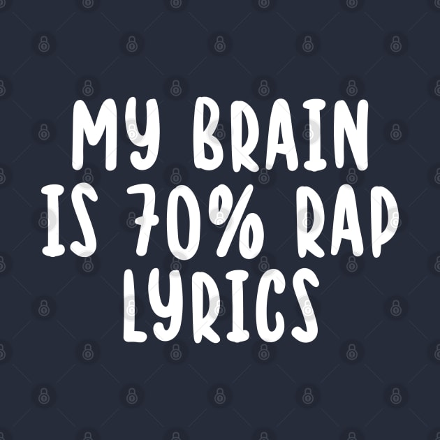 my Brain is 70% Rap Lyrics by TIHONA