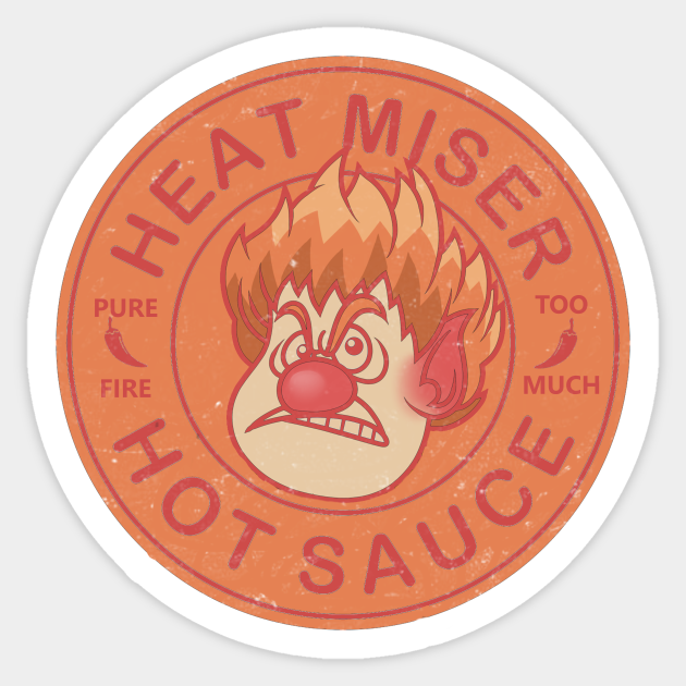 Heat Miser Hot Sauce - Heat Miser - Sticker