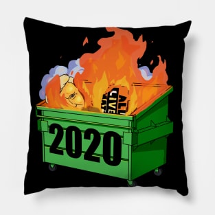 Dumpster Fire 2020 Worst Yeat Ever Pillow