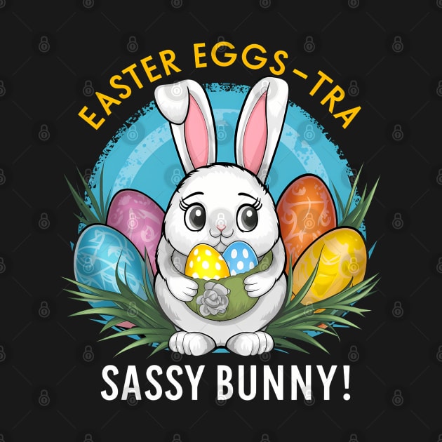 Easter Eggs-tra Sassy Bunny by NomiCrafts