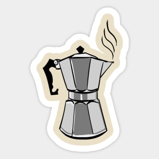 Cuban Coffee Maker Sticker for Sale by Nicmart