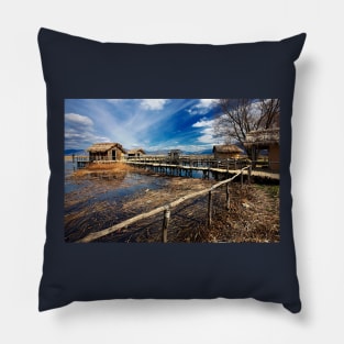 Dispilio - Prehistoric lakeside settlement Pillow