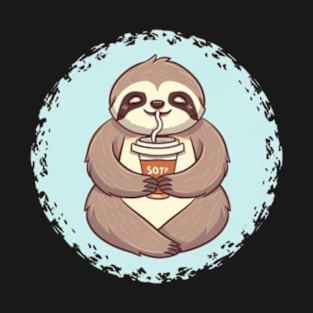 A happy-go-lucky sloth with a content smile T-Shirt