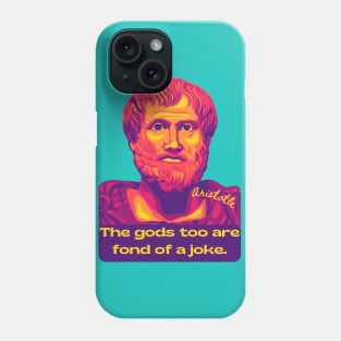 Aristotle Portrait and Quote Phone Case