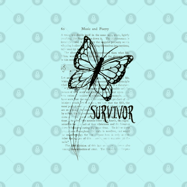 Survivor- black design by Polkadotdreamer