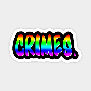 Pride Crimes Magnet