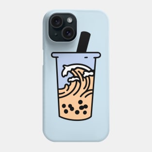 a wave of milk tea Phone Case