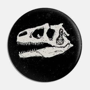 Dino Skull Pin