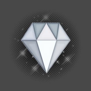 White Diamond Gem T-Shirt