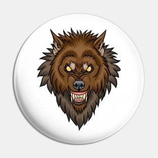 Savage Werewolf Pin