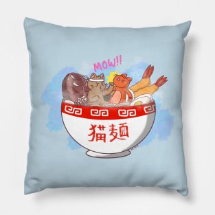 Noodle Fight Pillow