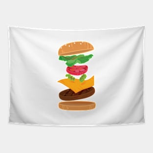 CHEESEBURGER Tapestry