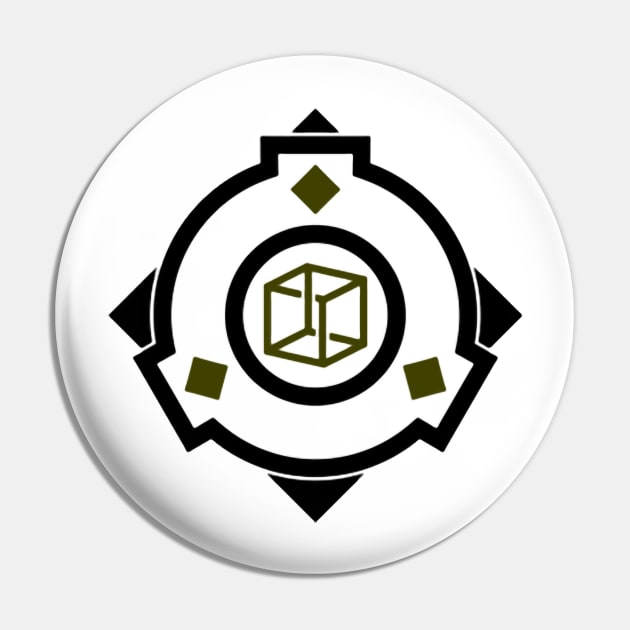 Copy of SCP Foundation Logo (W) | Pin