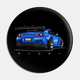 GTR R35 Body Kit (Blue) Pin