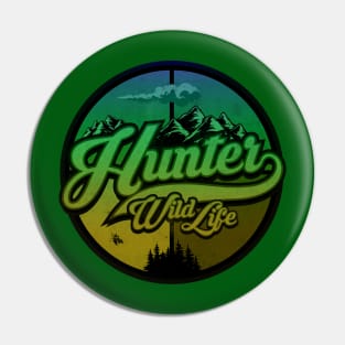 Green Wild Hunter Pin