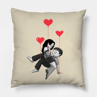 heart on a string Pillow