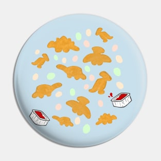 Dinosaur nuggets Pin