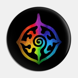 Lauren's Medallion - Rainbow Pin