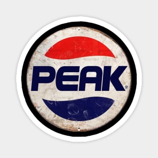 PEAK or PEPSI Magnet