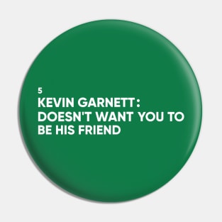 Kevin Garnett Pin