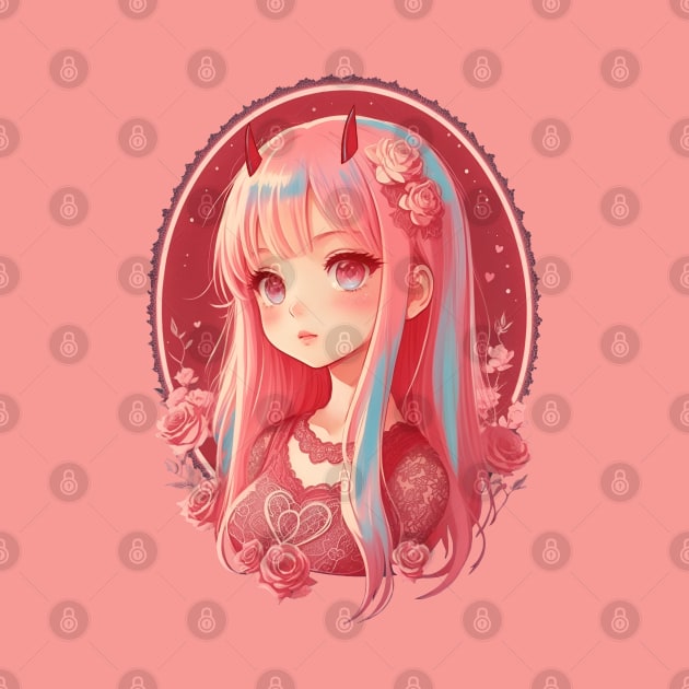 Chibi Zero Two by Selene’s Designs