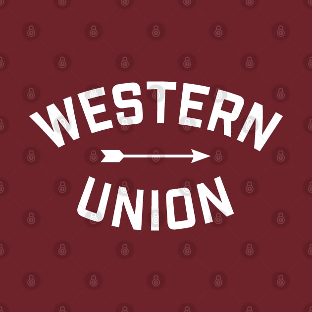 Western Union_Arrow Sign by BUNNY ROBBER GRPC