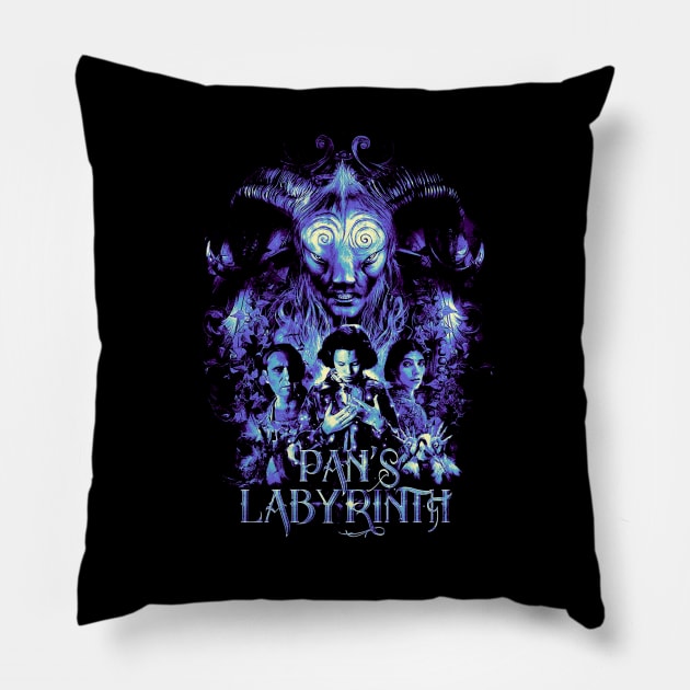 PanS Labyrinth Classic Pillow by OrcaDeep