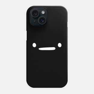 ._. face - white Phone Case