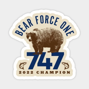 BEAR FORCE ONE Magnet