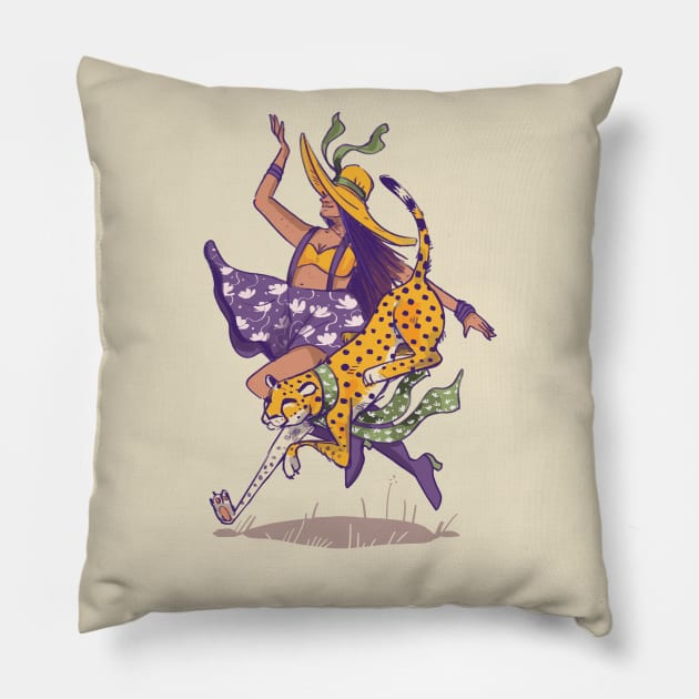 Spotted Pillow by Annada Menon