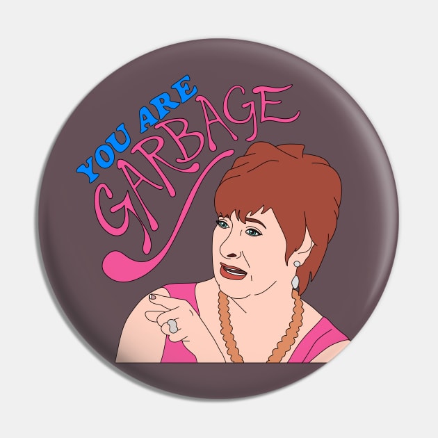 You Are Garbage Pin by thecompassrose