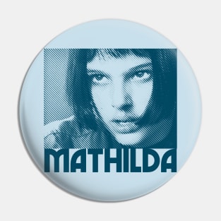 Mathilda Retro Fanart Design Pin