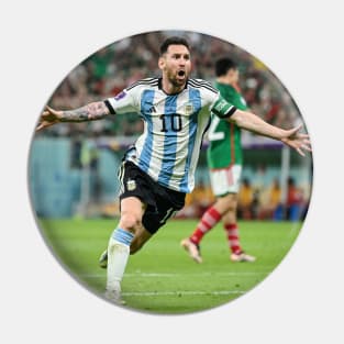 Messi Goal Against Mexico Pin