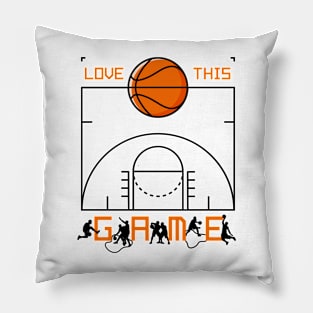 I Love This Game Pillow