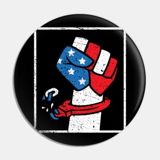 Freedom USA America Pin