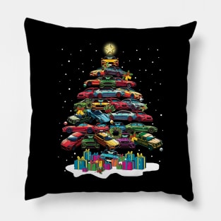 Car Christmas Tree Pillow