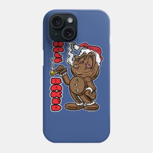 Gingerbread Man Half Baked with blunt Phone Case