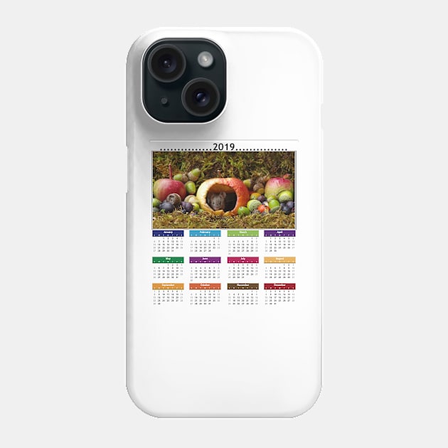 cute mouse 2019 Calendar Phone Case by Simon-dell