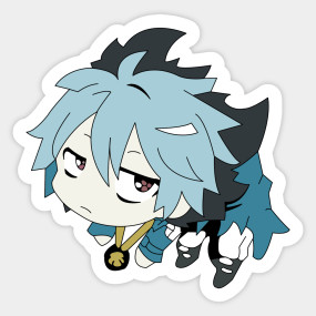 Chibi Sleepy Ash Servamp Sticker Teepublic See more ideas about anime, sleepy ash, chibi. chibi sleepy ash servamp sticker
