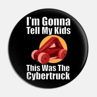 tesla cybertruck Pin