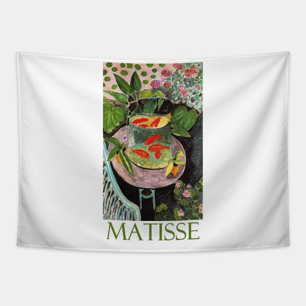 The Goldfish by Henri Matisse Tapestry by Naves