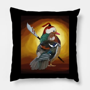 Warrior Duck Pillow