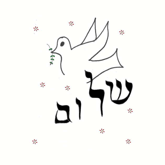 Shalom Peace Dove Apparel by Avvy