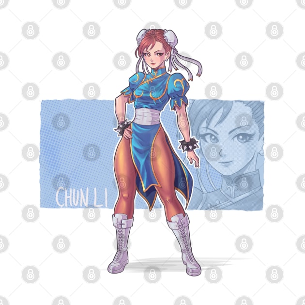 Chun Li by MauroAlbatros