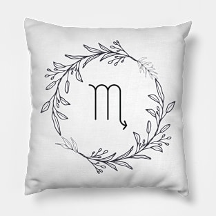 Scorpio Sign Pillow